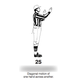 Illustration for article titled Do you know your football referee penalty signals?
